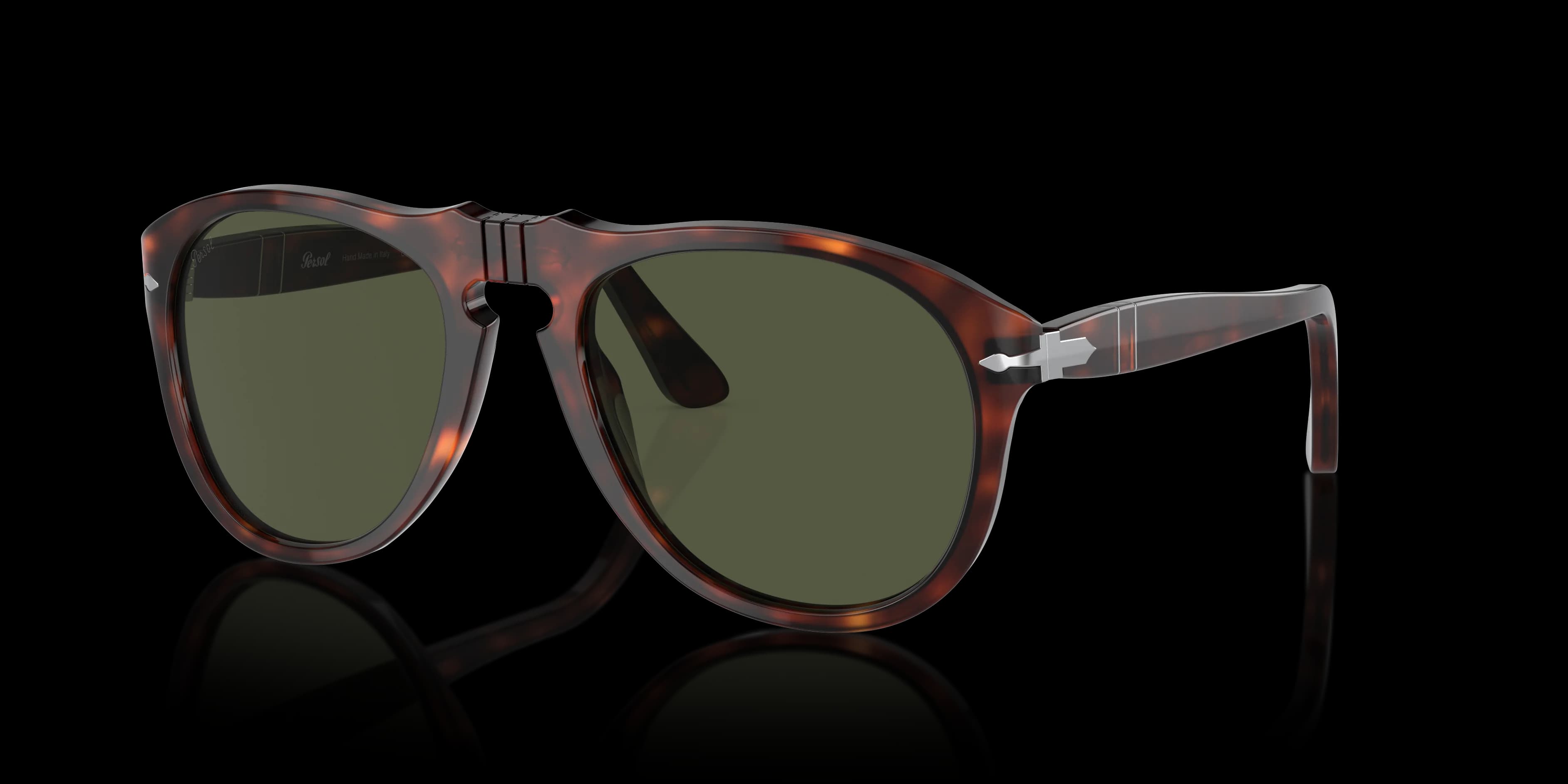 Persol 649 Original sunglasses in havana acetate, front view