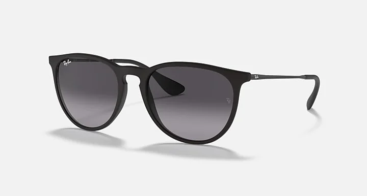 Ray-Ban Erika in tortoise acetate, three-quarter front view